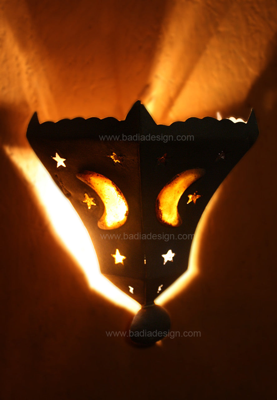 Rustic Iron Wall Sconce