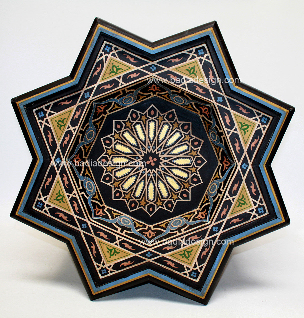 Hand Painted Star Side Table