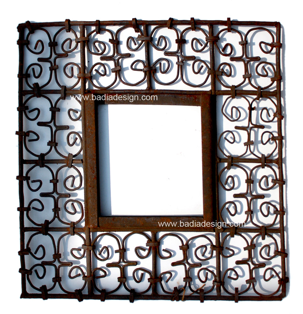 Square Shaped Wrought Iron Frame