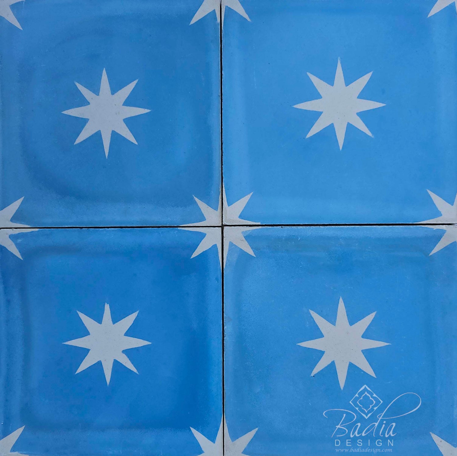 Moroccan Multi-Color Cement Floor Tile - CT122