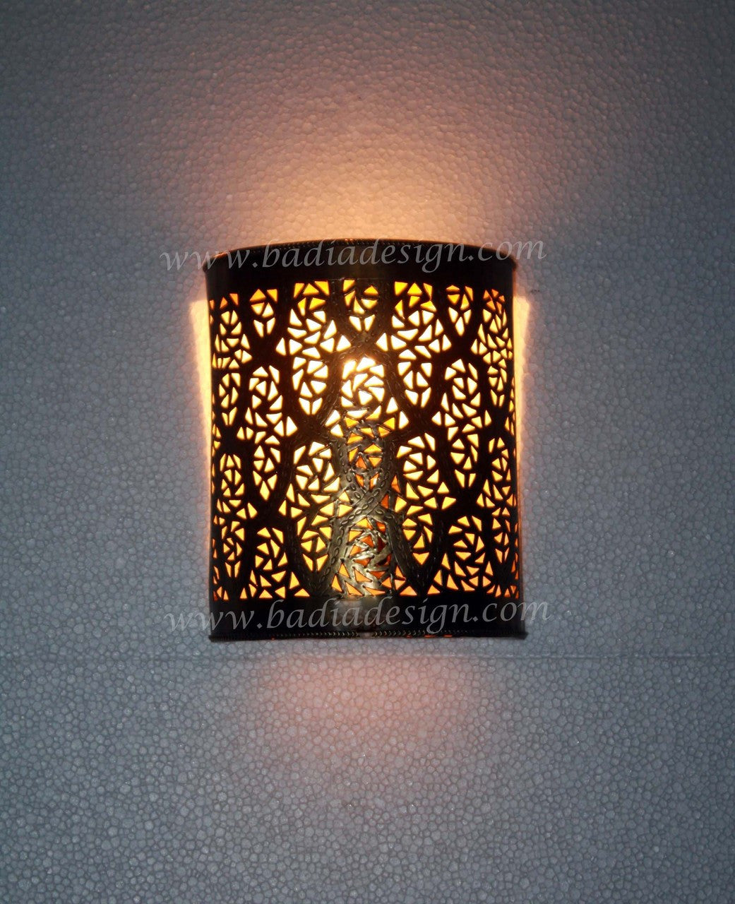 Wall Mounted Brass Sconce