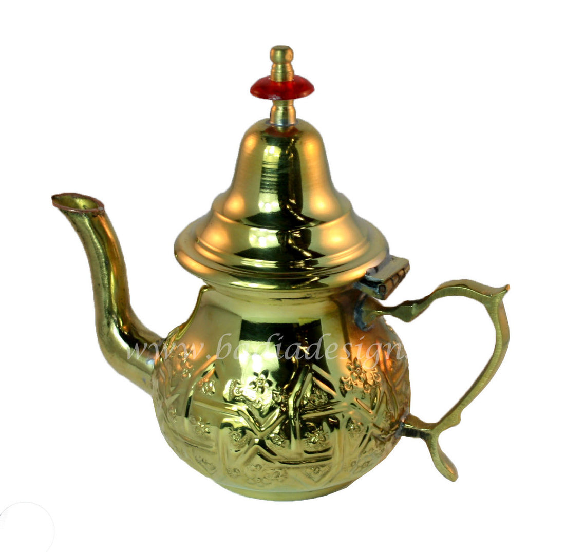Handmade Brass Moroccan Teapot