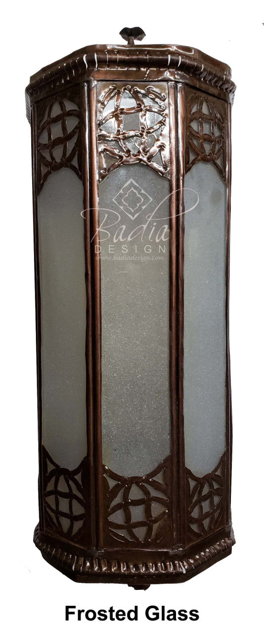 Multi-Color Glass Wall Sconce