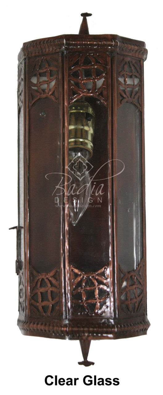 Multi-Color Glass Wall Sconce