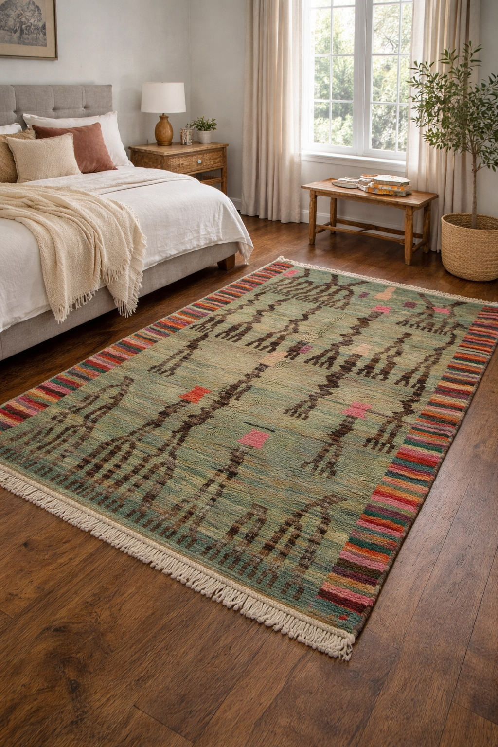 Moroccan Beni Ourain Rug