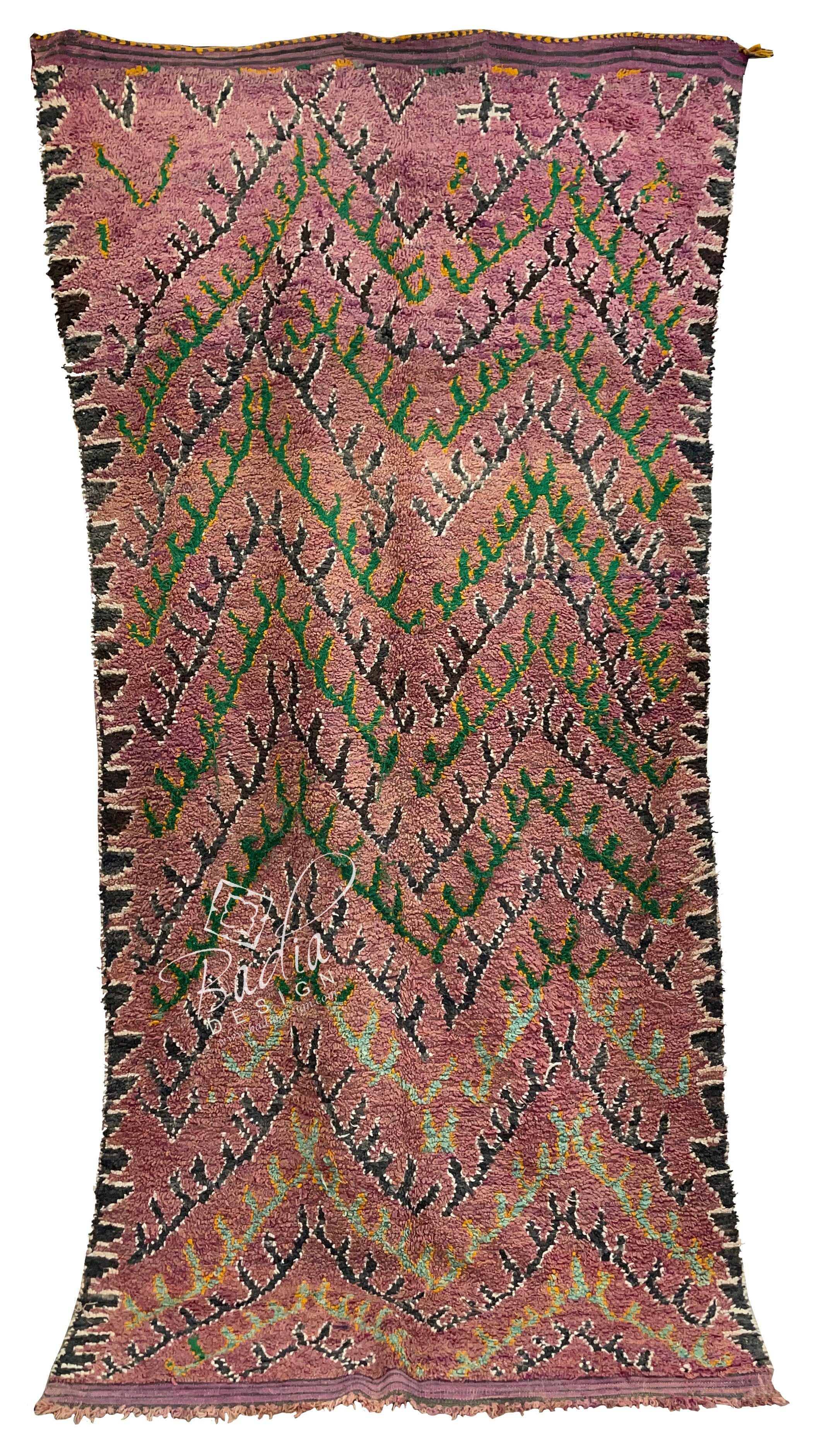 Multi-Color Handmade Moroccan Rug
