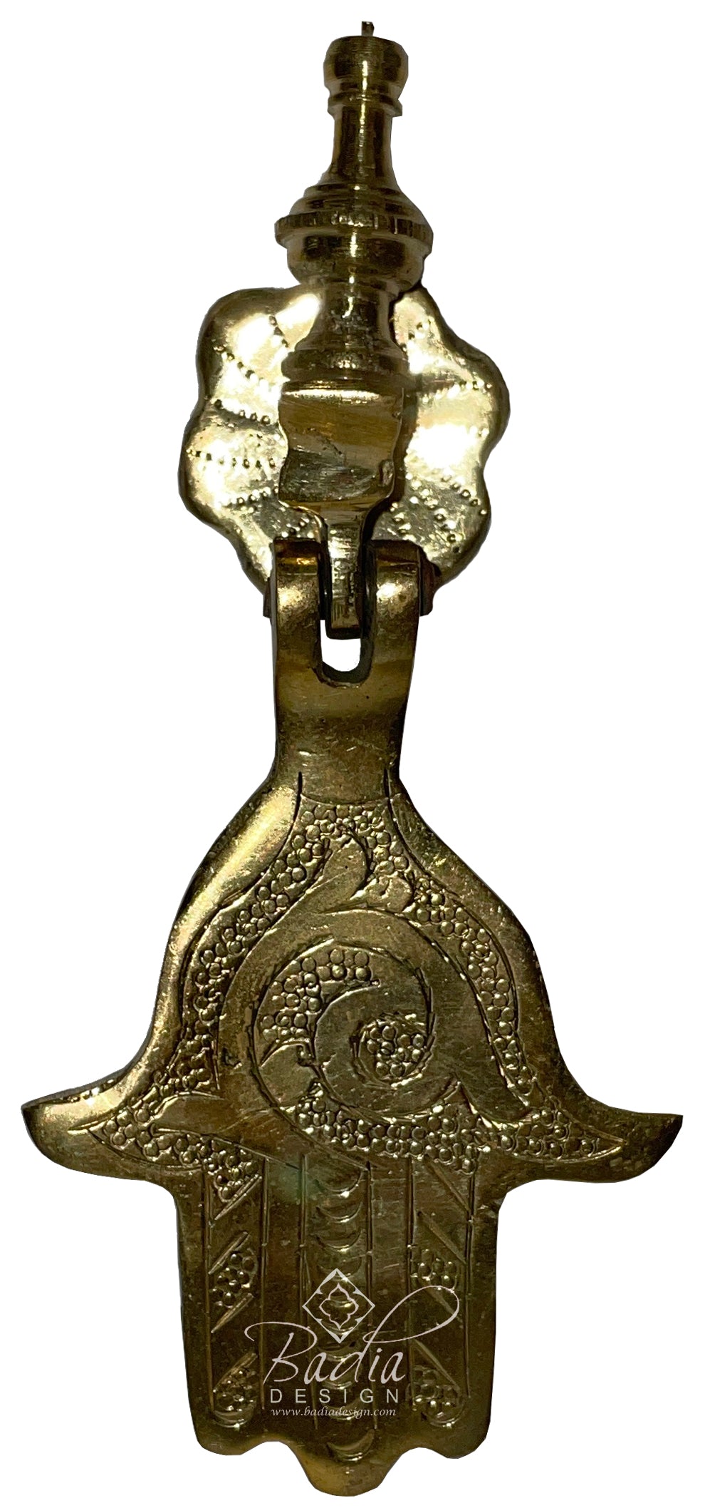 Khamsa Hand Brass Door Knocker