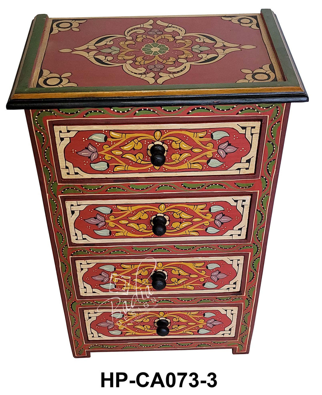 Hand Painted Bedroom Nightstand