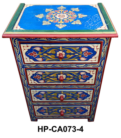 Hand Painted Bedroom Nightstand