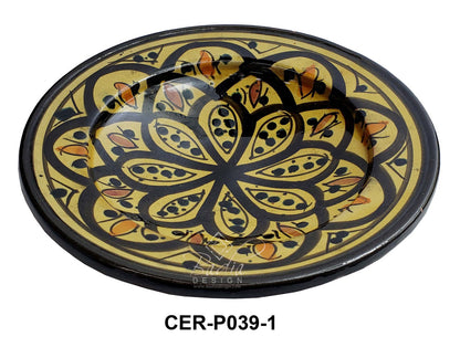 Small Hand Painted Ceramic Plate