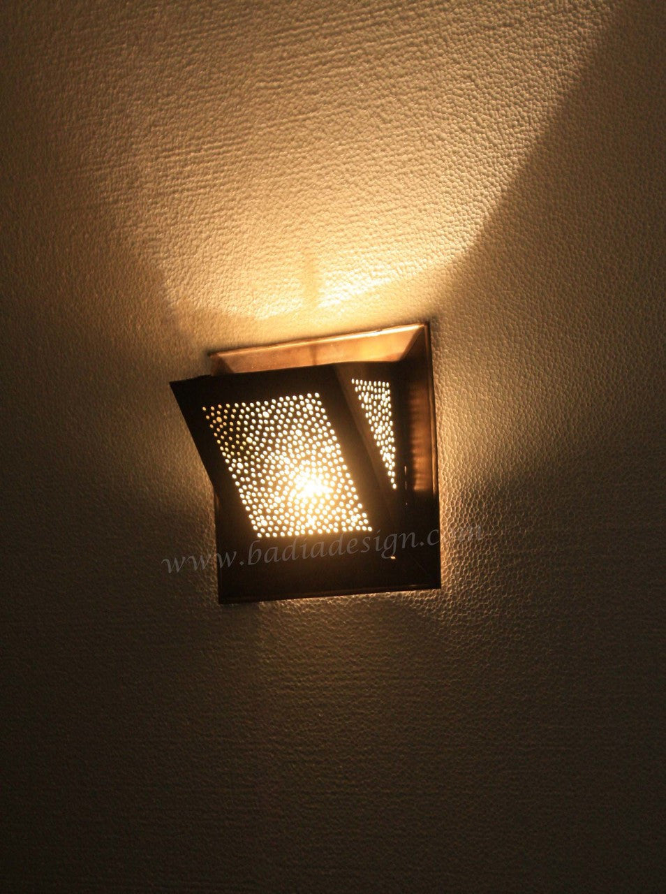 Moroccan Brass Wall Sconce