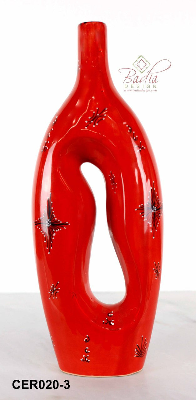 Stylish Hand Painted Ceramic Decor