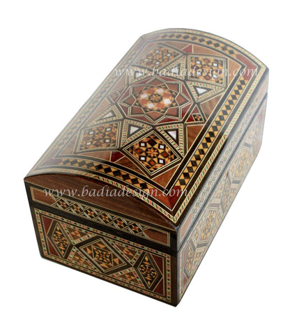 Inlaid Wooden Jewelry Box