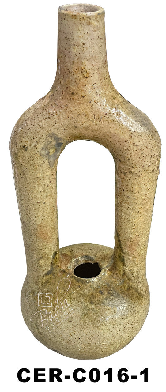 Unique Moroccan Tamegroute Candle Holder