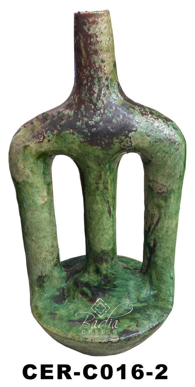 Unique Moroccan Tamegroute Candle Holder